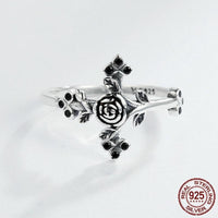 Sterling Silver Flower Ring