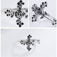 Sterling Silver Flower Ring