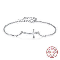 Sterling Silver Bracelet w/o crystal