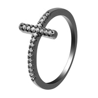 Cubic Zirconia Rosary Ring