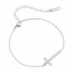 Stainless Steel Cross Bracelet