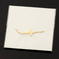 Stainless Steel Cross Bracelet