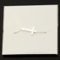 Stainless Steel Cross Bracelet